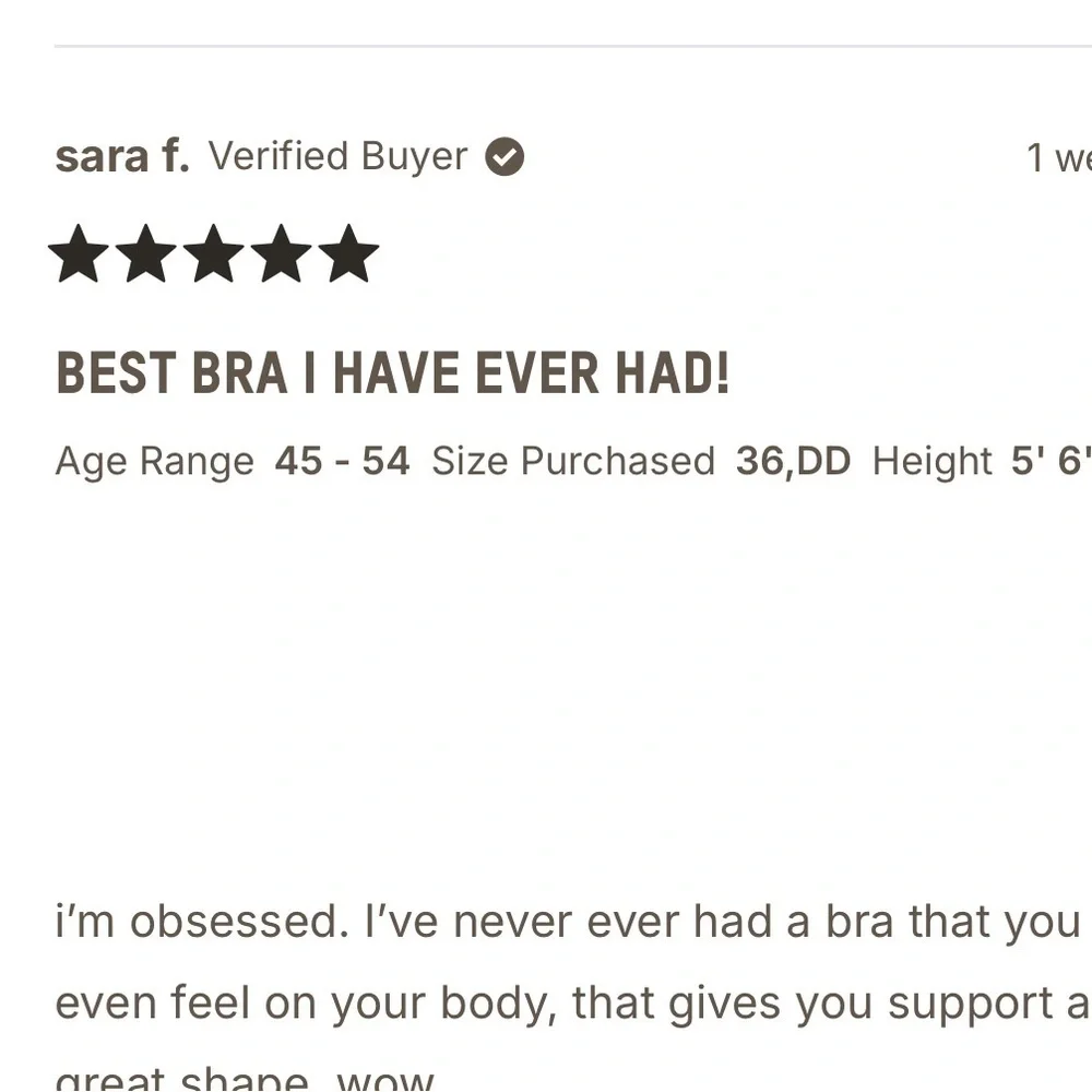 NWT  FULL COVERAGE BRA Smoothing Intimates 32DD  COLOR CLAY - Picture 3 of 8